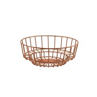 Copper Deco Wire Basket 